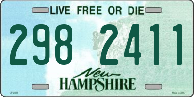 NH license plate 2982411