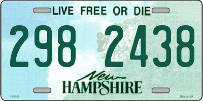 NH license plate 2982438