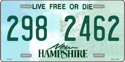 NH license plate 2982462