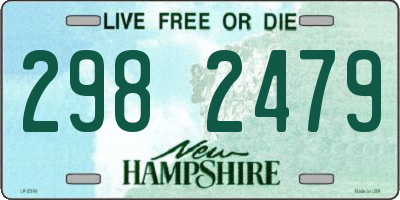 NH license plate 2982479