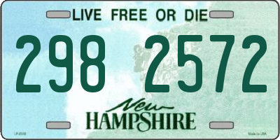 NH license plate 2982572