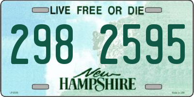 NH license plate 2982595