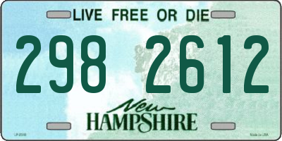 NH license plate 2982612