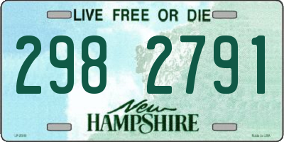 NH license plate 2982791
