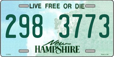 NH license plate 2983773