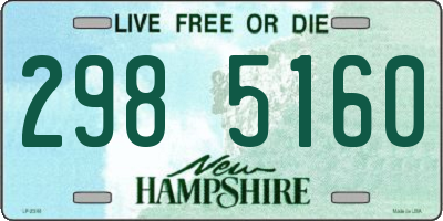 NH license plate 2985160
