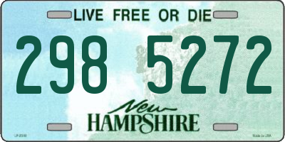 NH license plate 2985272