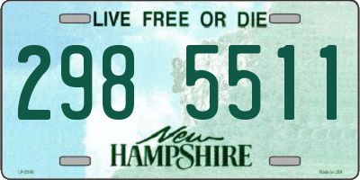 NH license plate 2985511