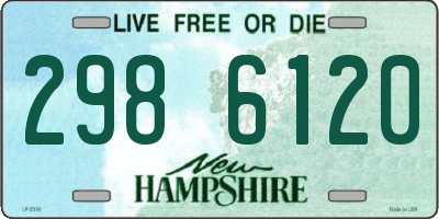 NH license plate 2986120