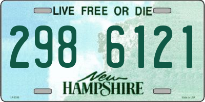 NH license plate 2986121