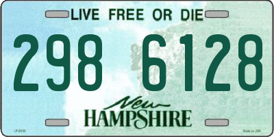 NH license plate 2986128