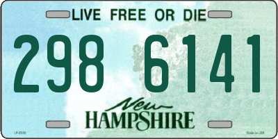 NH license plate 2986141