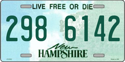NH license plate 2986142