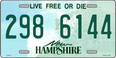 NH license plate 2986144