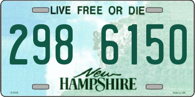 NH license plate 2986150