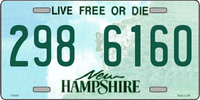 NH license plate 2986160