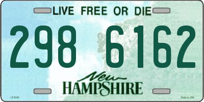 NH license plate 2986162