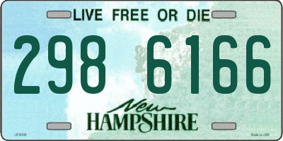 NH license plate 2986166