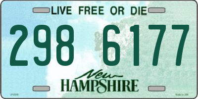 NH license plate 2986177
