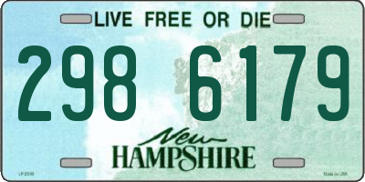 NH license plate 2986179