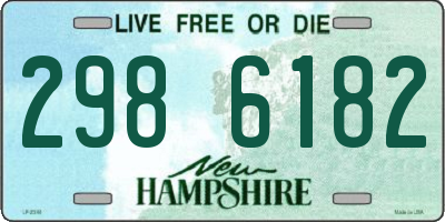 NH license plate 2986182