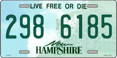 NH license plate 2986185