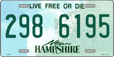 NH license plate 2986195
