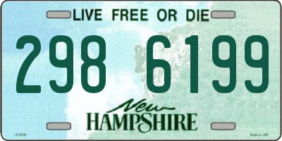 NH license plate 2986199