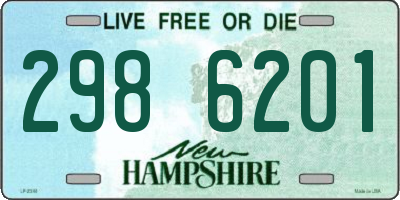 NH license plate 2986201