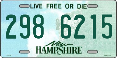 NH license plate 2986215
