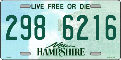 NH license plate 2986216