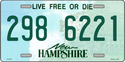 NH license plate 2986221