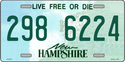 NH license plate 2986224