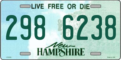 NH license plate 2986238