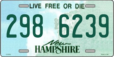 NH license plate 2986239