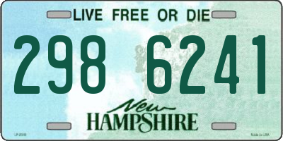 NH license plate 2986241