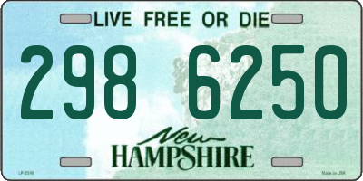 NH license plate 2986250
