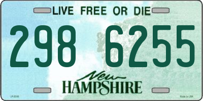 NH license plate 2986255
