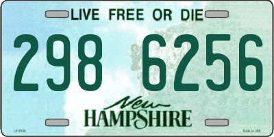 NH license plate 2986256