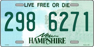 NH license plate 2986271