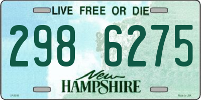 NH license plate 2986275