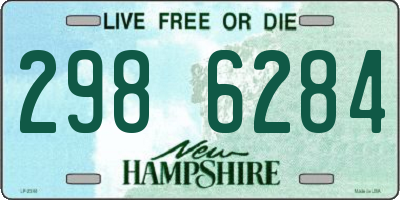 NH license plate 2986284