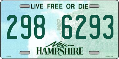 NH license plate 2986293