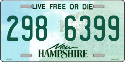 NH license plate 2986399