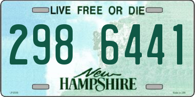 NH license plate 2986441