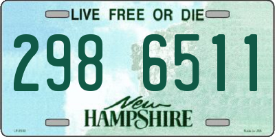 NH license plate 2986511
