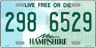 NH license plate 2986529