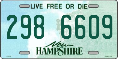 NH license plate 2986609
