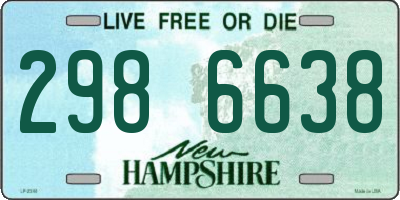 NH license plate 2986638