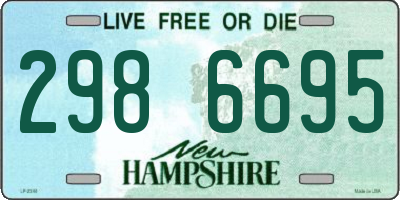 NH license plate 2986695